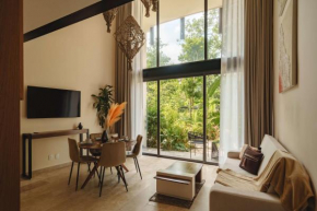 Jungle Loft with Gym, Pools and Rooftop Terrace